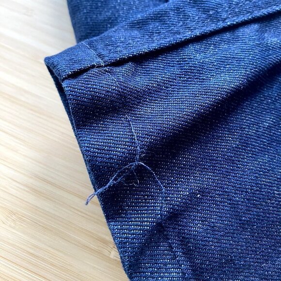 April 77 Men's Joey Slim New Overdrive Sabbath Raw Dark Wash Indigo Jeans US 29 - Picture 4 of 16